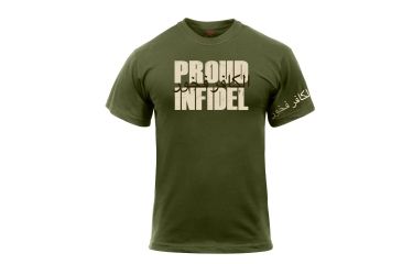 Image of Rothco Infidel T-Shirt, L, 61360-L