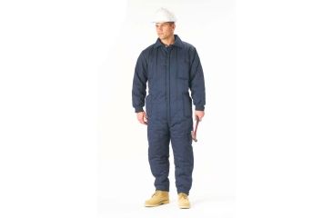Image of Rothco Insulated Coveralls, Navy Blue, M, 2025-NavyBlue-M