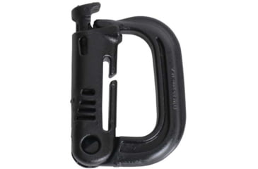 Image of Rothco ITW Nexus Plastic Grimloc MOLLE - Locking D-Ring, Black, 18820
