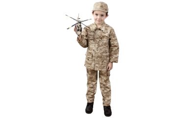 Image of Rothco Digital Camo BDU Shirt - Kid's, Large, Desert Digital Camo, 66225-292