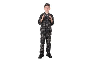 Image of Rothco Digital Camo BDU Shirt - Kid's, Extra Small, Camo/Subdued Digital Urban, 66425-256