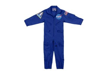 Image of Rothco Kids NASA Flight Coveralls With Official NASA Patch, Extra Small, 7209-XS