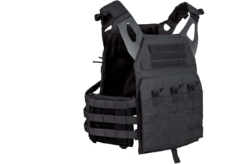 Image of Rothco LACV Side Armor Pouch Set, 5.75in x 5.75in x 0.5in, Black, 5728