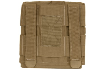 Image of Rothco LACV Side Armor Pouch Set, 5.75in x 5.75in x 0.5in, Coyote Brown, 5729