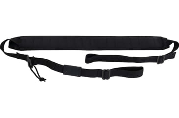 Image of Rothco Laser Cut MOLLE 2-Point Padded Rifle Sling, Black, 4676-Black