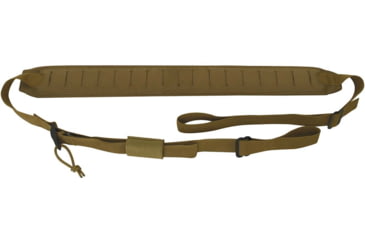 Image of Rothco Laser Cut MOLLE 2-Point Padded Rifle Sling, Coyote Brown, 4696-CoyoteBrown