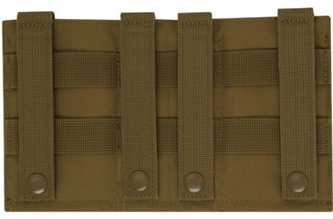 Image of Rothco Lightweight 3Mag Elastic Retention Pouch, Coyote Brown, One Size, 5956-CoyoteBrown-OneSize
