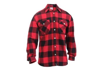 Image of Rothco Lightweight Flannel Shirt, Small, 1190-S