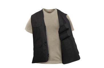 Image of Rothco Lightweight Professional Concealed Carry Vest, Black, L, 86705-Black-L