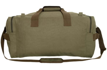Image of Rothco Long Journey Canvas Travel Bag, Olive Drab, 22oz, 5953-OliveDrab