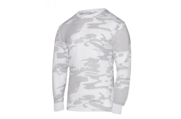 Image of Rothco Long Sleeve Colored Camo T-Shirt, White Camo, Extra Large, 21820-WhiteCamo-XL