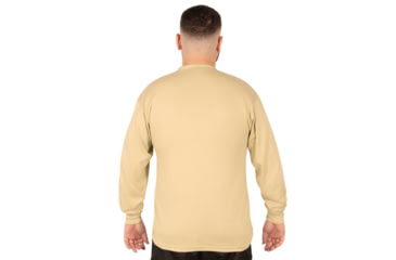 Image of Rothco Long Sleeve Henley T-Shirt - Mens, Desert Sand, Extra Large, 21035-DesertSand-XL
