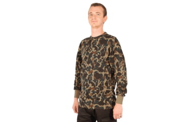 Image of Rothco Long Sleeve Henley T-Shirt - Men's, Fred Bear Camo, Small, 21050-FredBearCamo-S