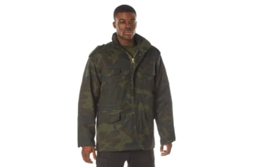 Image of Rothco M-65 Camo Field Jacket, S, Camo, 12085-MidnightWoodlandCamo-S