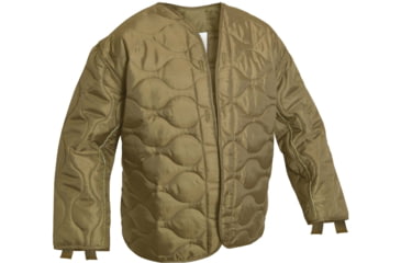 Image of Rothco M-65 Field Jacket Liner - Mens, Coyote Brown, Extra Large, 82920-CoyoteBrown-XL