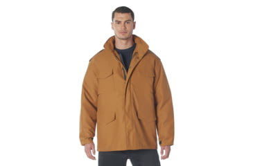 Image of Rothco M-65 Field Jacket - Mens, Work Brown, Medium, 84405-WorkBrown-M