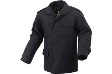 Image of Rothco M-65 Field Jacket - Mens, Black, Extra Small, 8444-Black-XS
