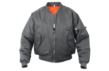 Image of Rothco MA-1 Flight Jacket, Navy Blue, 2XS, 7325-NavyBlue-XXS