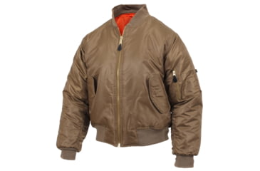 Image of Rothco MA-1 Flight Jacket, Navy Blue, 2XS, 7325-NavyBlue-XXS