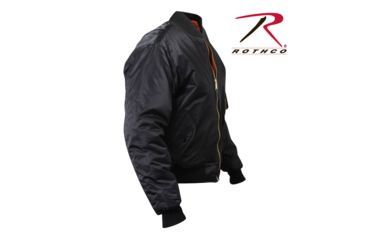 Image of Rothco MA-1 Flight Jacket, Navy Blue, 2XS, 7325-NavyBlue-XXS