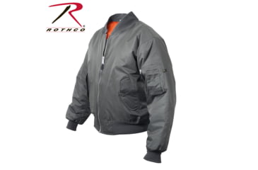 Image of Rothco MA-1 Flight Jacket, Navy Blue, 2XS, 7325-NavyBlue-XXS