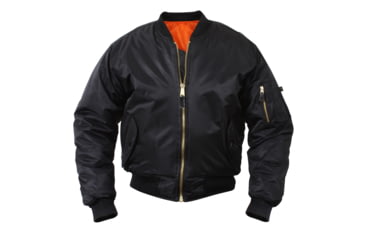 Image of Rothco MA-1 Flight Jacket, Navy Blue, 2XS, 7325-NavyBlue-XXS