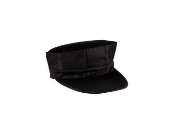 Image of Rothco Marine Corps Poly/Cotton Cap With Out Emblem, Black, Extra Small, 5632-Black-XS