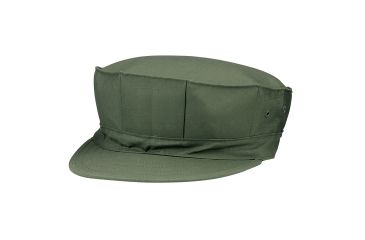 Image of Rothco Marine Corps Poly/Cotton Cap With Out Emblem, Olive Drab, XL, 5648-OliveDrab-XL