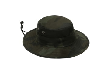 Image of Rothco Midnight Camo Adjustable Boonie Hat, Camo, One Size, 613902034471