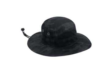 Image of Rothco Midnight Camo Adjustable Boonie Hat, Midnight Black Camo, One Size, 613902034297