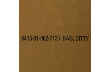 Image of Rothco Military Ditty Bag - 16 Inches x 19 Inches, Coyote Brown, 2673-CoyoteBrown
