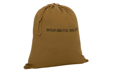 Image of Rothco Military Ditty Bag - 16 Inches x 19 Inches, Coyote Brown, 2673-CoyoteBrown