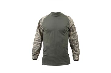 Image of Rothco Military FR NYCO Combat Shirt, ACU Digital Camo, Small, 90000-ACUDigitalCamo-S