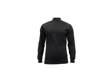 Image of Rothco Mock Turtleneck, Black, Small, 3406-Black-S
