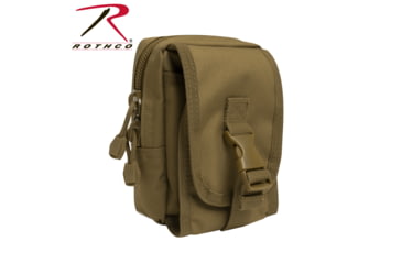 Image of Rothco MOLLE Compatible Accessory Pouch, Coyote Brown, 3874-CoyoteBrown