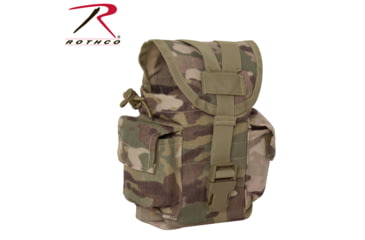 Image of Rothco MOLLE II Canteen &amp; Utility Pouch, MultiCam, 40024-MultiCam