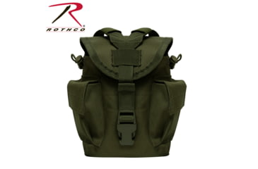Image of Rothco MOLLE II Canteen &amp; Utility Pouch, Olive Drab, 3144-OliveDrab