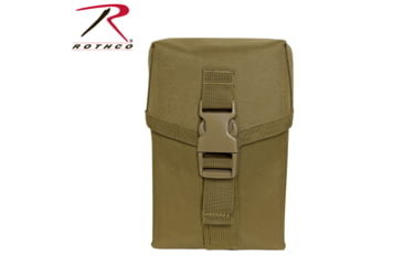 Image of Rothco MOLLE II 100 Round Saw Pouch, Coyote Brown, 4652-CoyoteBrown