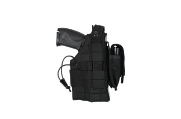 Image of Rothco MOLLE Modular Ambidextrous Holster, Black, 10478-Black