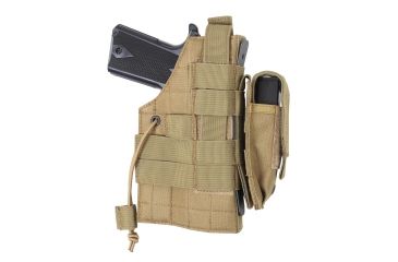 Image of Rothco MOLLE Modular Ambidextrous Holster, Coyote Brown, 10479-CoyoteBrown