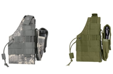 Image of Rothco MOLLE Modular Ambidextrous Holster, ACU Digital Camo, Olive Drab