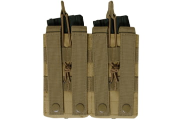 Image of Rothco MOLLE Open Top Double Mag Pouch, Coyote Brown, 31004-CoyoteBrown