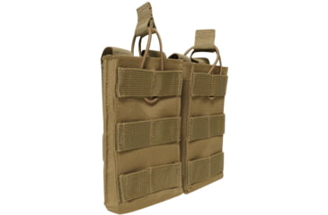 Image of Rothco MOLLE Open Top Double Mag Pouch, Coyote Brown, 31004-CoyoteBrown