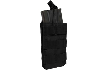 Image of Rothco MOLLE Open Top Single Mag Pouch, Black, 31002-Black