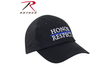 Image of Rothco Thin Blue Line Honor and Respect Mesh Back Tactical Cap, 4974