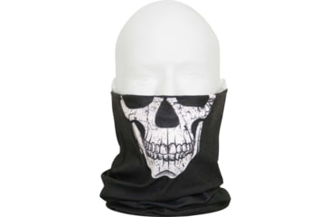 Image of Rothco Multi-Use Neck Gaiter &amp; Face Covering Tactical Wrap, Skull Print, 2408