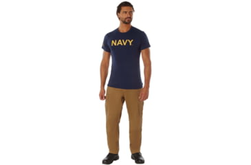 Image of Rothco NAVY T-Shirt - Mens, Navy Blue, Large, 10866-L