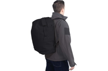 Image of Rothco Nomad Canvas Duffle Backpack, Black, 24852-Black
