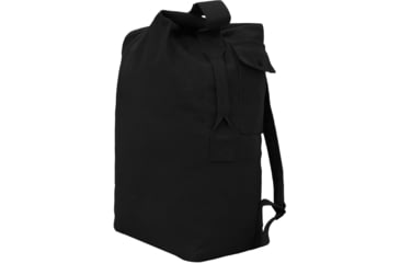Image of Rothco Nomad Canvas Duffle Backpack, Black, 24852-Black