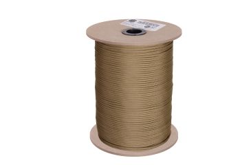 Image of Rothco Nylon Paracord 550lb 1000 Ft Spool, Coyote Brown, 271-CoyoteBrown